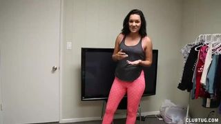 POV Teen just taken Handjob Lessons and wants to try them