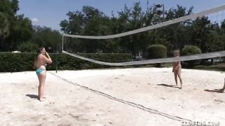 Three Horny Babes Handjob