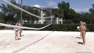 Three Horny Babes Handjob