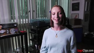 ALWAYS HORNY REDHEAD SLUT is a PORN ADDICT & Loves WORKING for the BIG LOAD