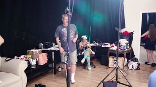 Strokies Christmas BTS with 3 Naughty Elves in Search of Santa