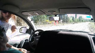 Young Stranger, I Masturbate in the Car on the Street