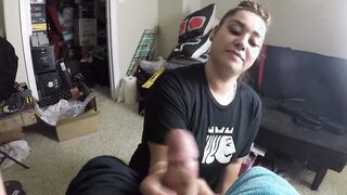 *REAL* Pizza Delivery Girl gives me a TIP!!! Handjob