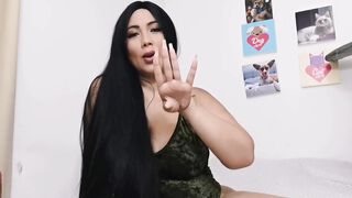 Your Latina Girlfriend trying a JOI first Time