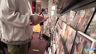 Eighteen Year old Cecelia Taylor Beats off three Strangers at an Adult Bookstore!