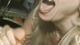 Handjob for the Immigration Man Making Cumshot Arousement