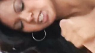 Asian Jacks Off White Dick Interracial Handjob Moment