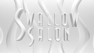 HOT CHICKS DROP TO THEIR KNEES TO SERVICE CLIENTS @ SWALLOW SALON