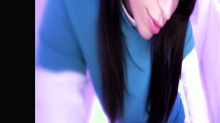 ISABEL MOON GIVES SLOPPY SUCK JOB at SWALLOW SALON