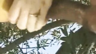 Pretty Girlfriend Gives Her Man A Handjob relaxing moments