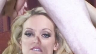 Happy Flower Redhead Handjob