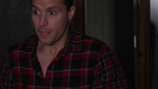 He admires Lumi's sexy feet using his hands before sucking her long toes