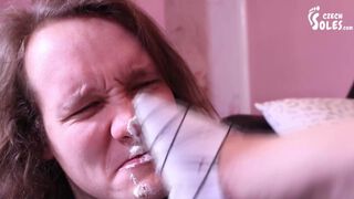 Footslave training by Ester - teaser