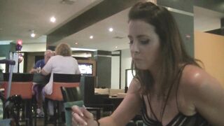 Helena Eating 2 - Public Restaurant Lounge