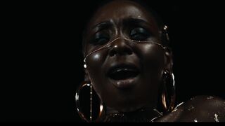 REAL LIFE VORE - Black Goddess squirt over Veronica Leal and swallow her