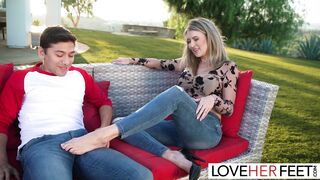 Feet Goddess Gigi Dior Banged Outdoors After Feet Worshipping